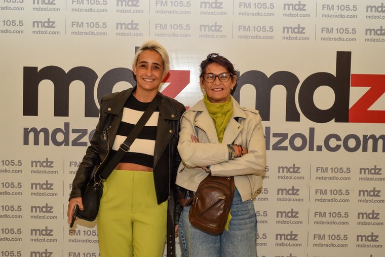 Karina Vidaurre y Graciela Moyano.