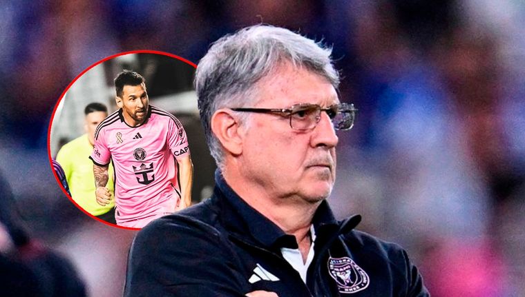 El Tata Martino tuvo que salir a defender la presencia de Messi en el equipo. Foto: Inter Miami