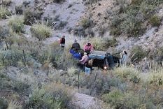 Así quedó el vehículo. Foto: Ministerio de Seguridad
