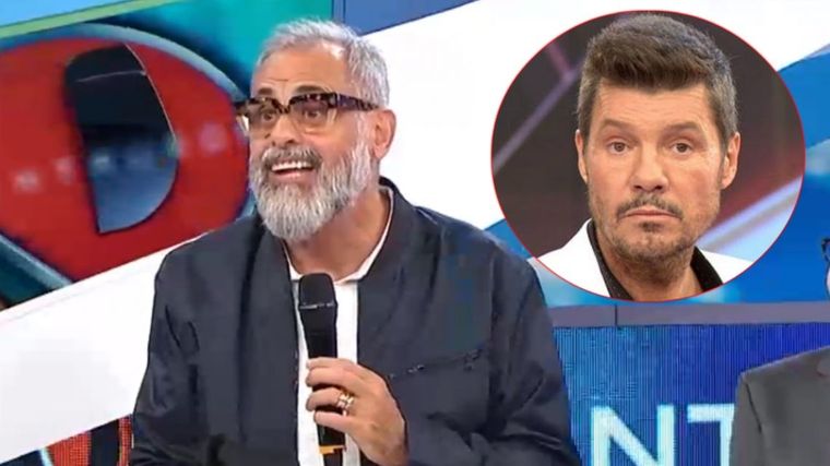 Jorge Rial y Marcelo Tinelli