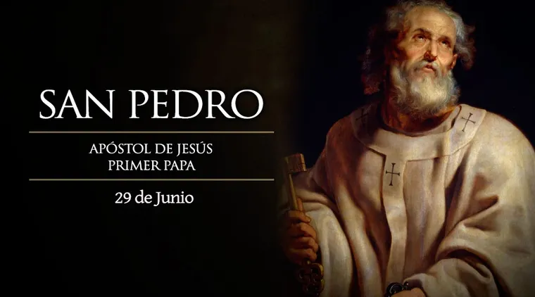 San Pedro, cuyo nombre original era Simón. San Pedro, cuyo nombre original era Simón.