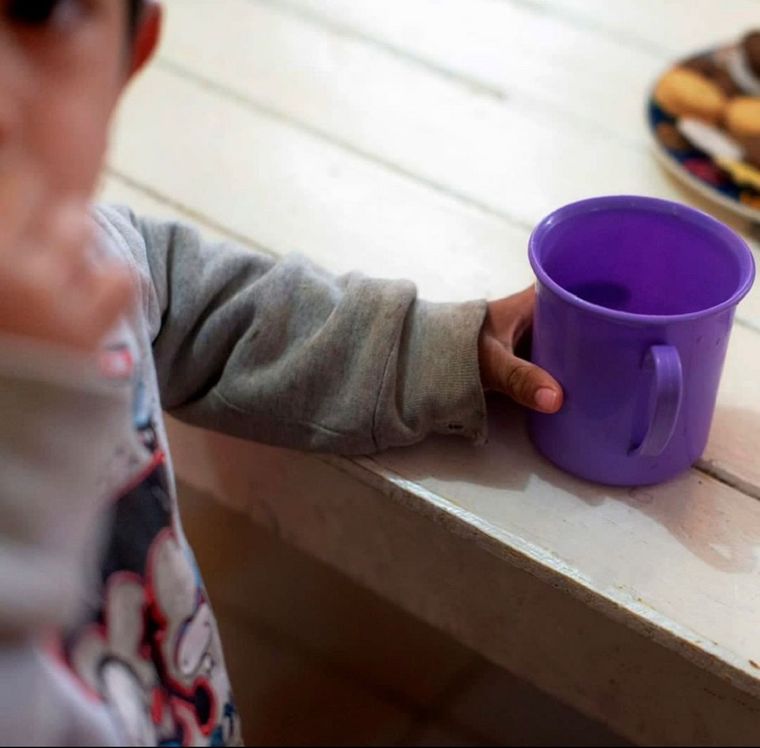 En Argentina más de la mitad de niños y niñas viven en hogares pobres y pasan hambre. Foto: Haciendo Camino