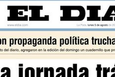 sin autorizacion, incluyeron suplemento de la campora en un diario