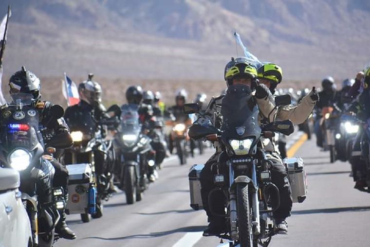 Mendoza recibirá la novena edición del Encuentro Internacional de Mototurismo Cristo Redentor. Foto: Federación Mendocina de Motociclismo Deportivo