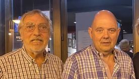 Carlos Rottemberg junto a Luis Brandoni.&nbsp;