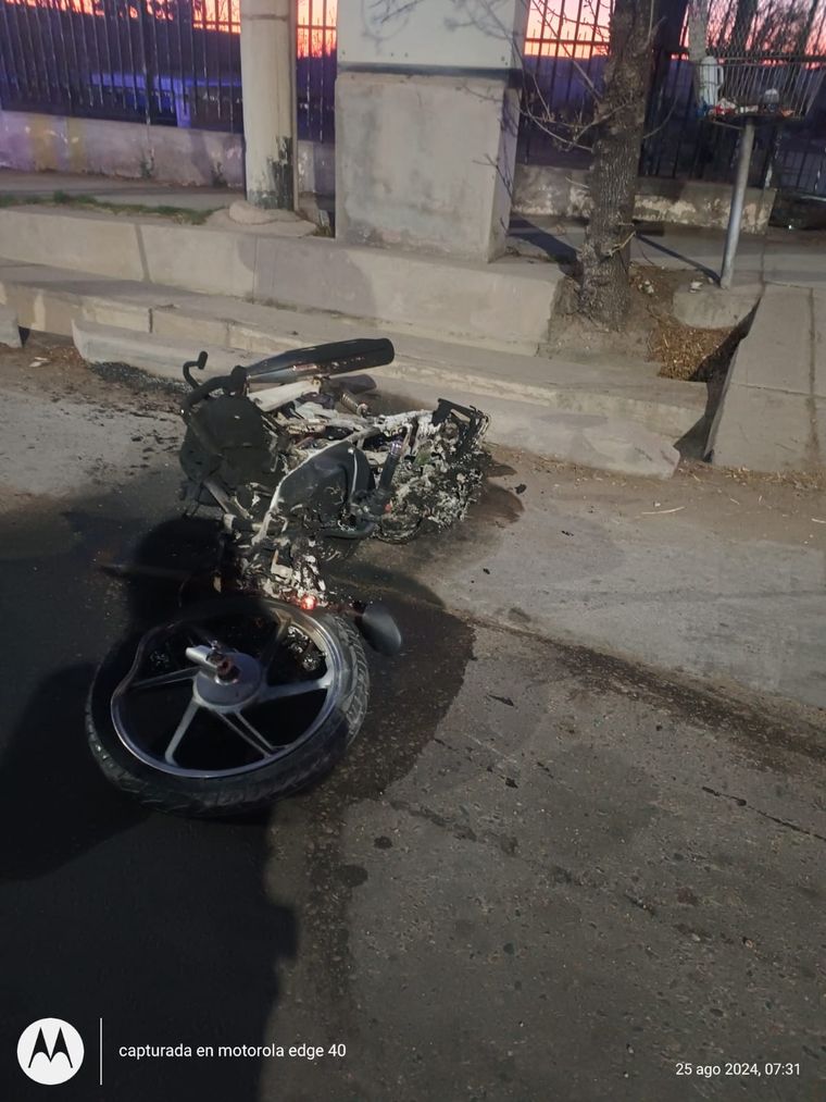 Un motociclista de 30 años murió en San Juan tras cocar de frente con otro vehículo Foto: Imagen ilustrativa