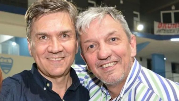 Leandro Zdero, junto a su hermano Horacio.&nbsp;