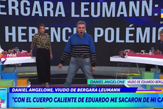 tension al aire: el incomodo momento que vivio karina mazzocco con el viudo de bergara leumann