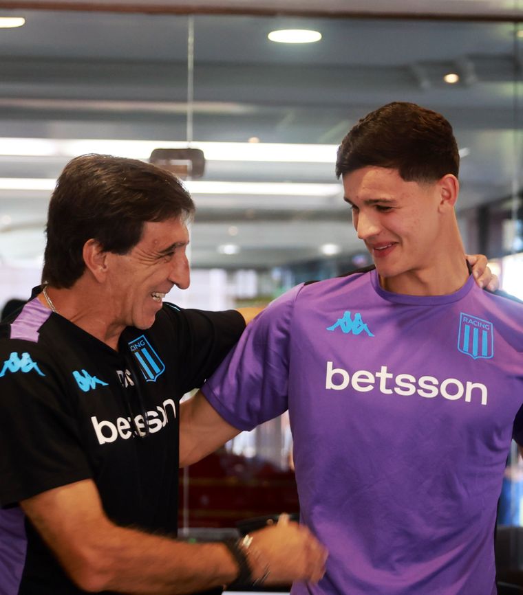 Valentín Carboni elogió a Gustavo Costas. Valentín Carboni elogió a Gustavo Costas.