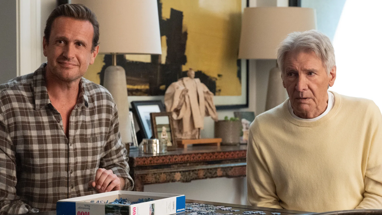 Jason Segel y Harrison Ford protagonizan Terapia sin filtro. Jason Segel y Harrison Ford protagonizan Terapia sin filtro. 