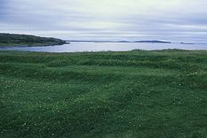 Foto: GETTY IMAGES. Cuando Helge Ingstad y Anne Stine llegaron a LAnse aux Meadows era una comunidad de unas 70 personas que vivían de pescar y cultivar.
