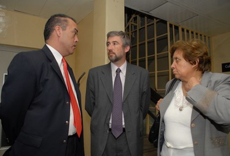 Varios funcionarios se acercaron al hospital. Foto: Ivana González/MDZ