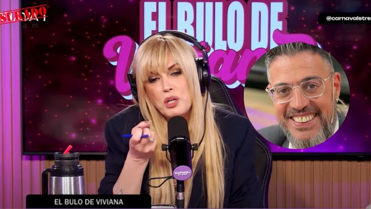 La conductora lanzó una fuerte crítica hacia el periodista de policiales. Créditos: Captura, Carnaval Stream / Archivo MDZ