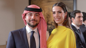 Este fue el increíble estilo de Rajwa de Jordania en sus retratos pre-boda. Foto: Town & Country Magazine