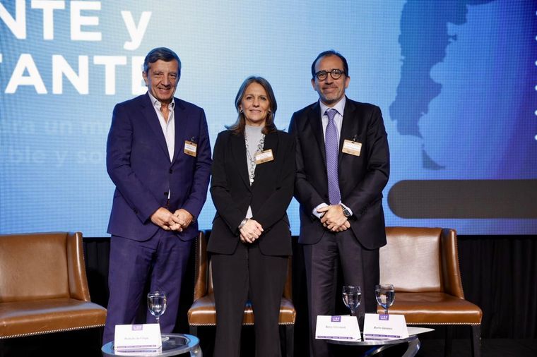 María del Carmen Tettamanti en un evento empresario María del Carmen Tettamanti en un evento empresario