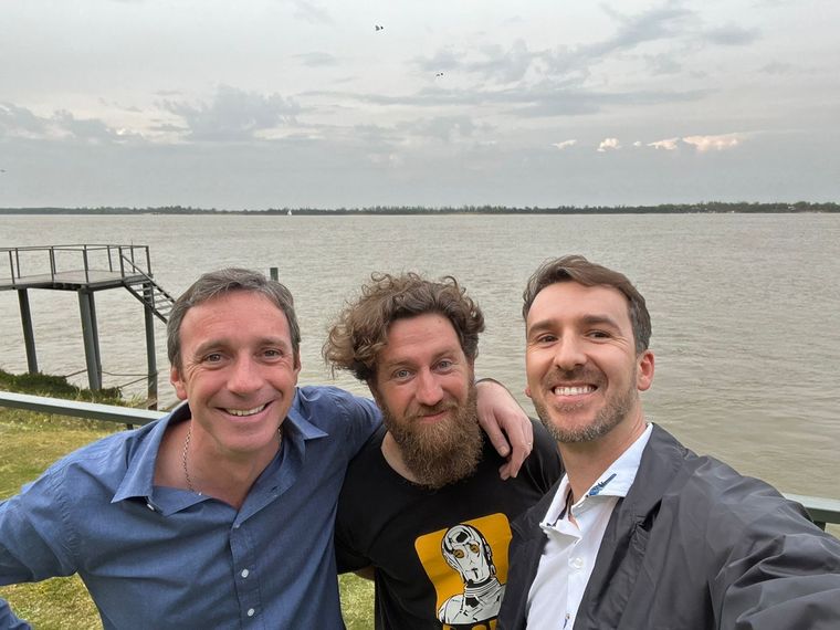 Fernando Gabrielli, Juan Pablo Michelini y Santiago Mayorga. No te pierdas la galería de fotos, al final de la nota. Foto: Gentileza