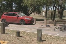 El conductor iba a más de 100 km/h Foto: @alancaceres5 El conductor iba a más de 100 km/h Foto: @alancaceres5