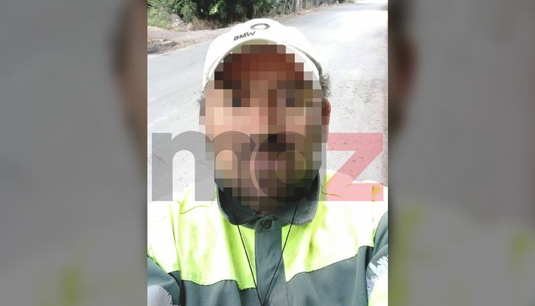 El hombre de 53 años que fue condenado por los abusos sexuales a su nieta de 7. (Se pixela el rostro para no comprometer la identidad de la víctima menor de edad)