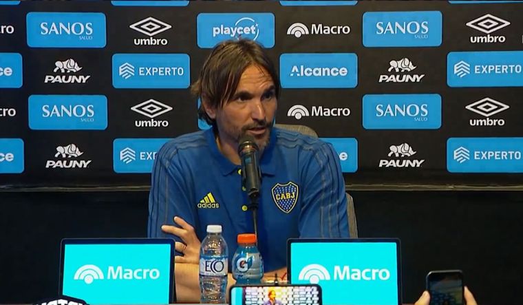 Diego Martínez presentó su renuncia en Boca. Foto: Captura