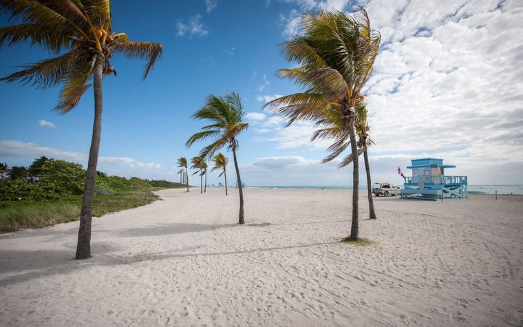 Es considerada una de las playas con agua más cristalina de Miami. Foto: miamiandbeaches.lat