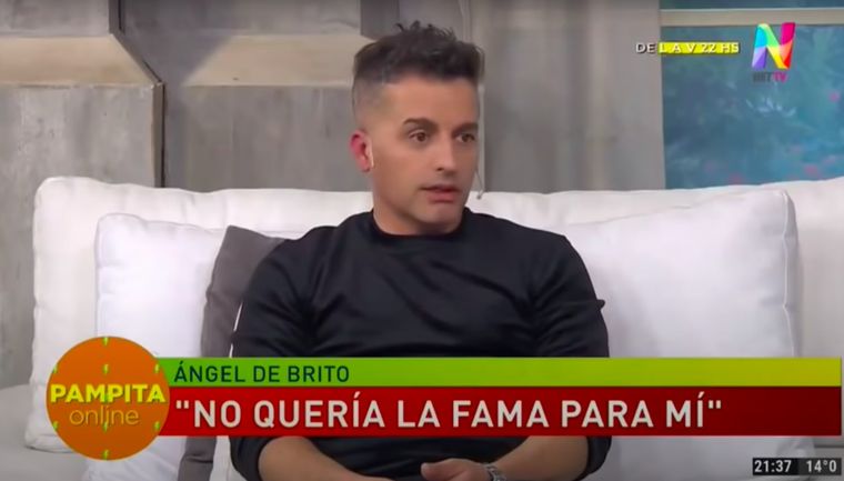 Ángel de Brito estuvo como invitado a Pampita Online.