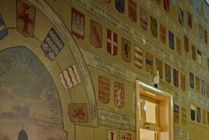 descubren murales que cuentan la historia de los cruzados en jerusalen