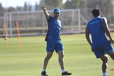 Mariano Toedtli mantuvo el primer contacto con el plantel de Godoy Cruz.