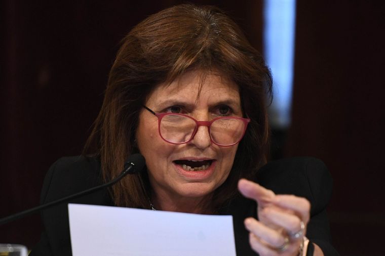 Patricia Bullrich estalló contra el Gobierno.