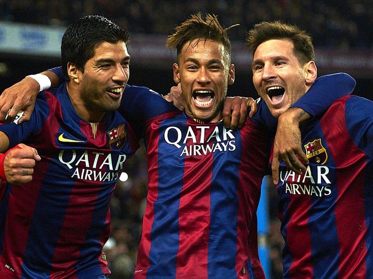 Messi, Neymar y Suárez conformaron uno de los tridentes ofensivos más temibles de la historia. Messi, Neymar y Suárez conformaron uno de los tridentes ofensivos más temibles de la historia.