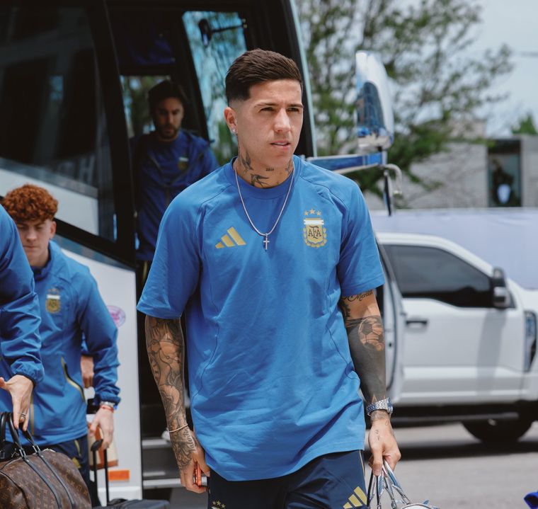 La Selección argentina ya se encuentra en Kansas.&nbsp;