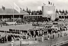 La inauguración de Amberes 1920. Foto: GETTY IMAGES