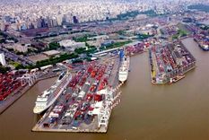 El Puerto de Buenos Aires, uno de los puntos comerciales más importantes de la Argentina Foto: Mundo Marítimo