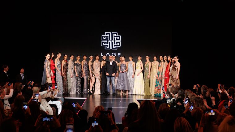 Moda, pulcritud, precisión, elegancia supina en la presentación de Gabriel Lage.