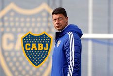 Sebastián Battaglia Sebastián Battaglia no concentró a un jugador que se iría de Boca.