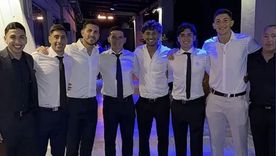 Los xeneizes que se reencontraron en el casamiento de Zenón. Los xeneizes que se reencontraron en el casamiento de Zenón.