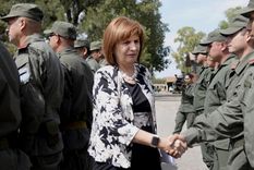 Bullrich potente contra el narcotráfico el primer día del año Foto: NA
