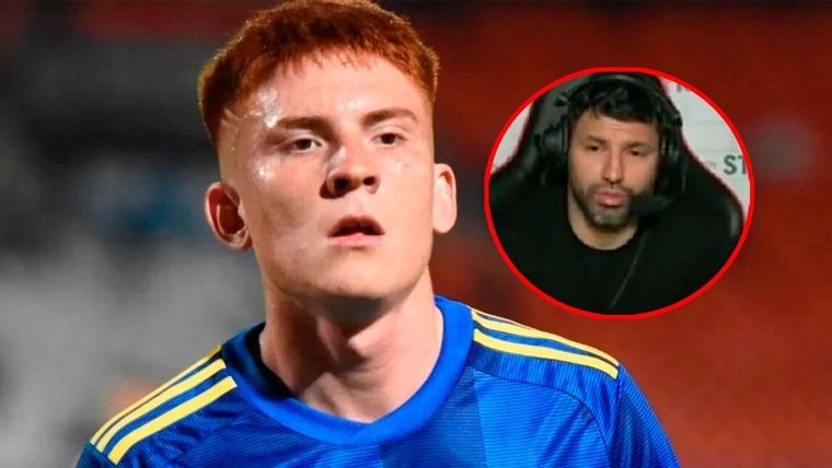 El Kun Agüero volvió a elogiar al Colo Barco, la figura de Boca