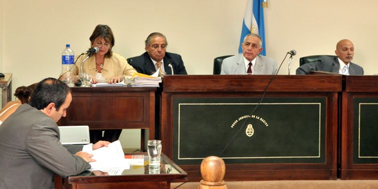 Hoy en el Juzgado Federal,  comenzó la lectura de los fundamentos. Foto: Agustín Mauricio/Mediamza.com