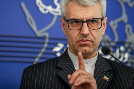 Esmaeil Baghaei, portavoz del Ministerio de Asuntos Exteriores de Irán. Esmaeil Baghaei, portavoz del Ministerio de Asuntos Exteriores de Irán.