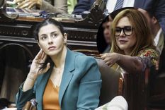 Las diputadas libertarias Marcela Pagano y Lilia Lemoine. Las diputadas libertarias Marcela Pagano y Lilia Lemoine.