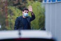 pochettino llega a paris para dirigir su primera practica en el psg