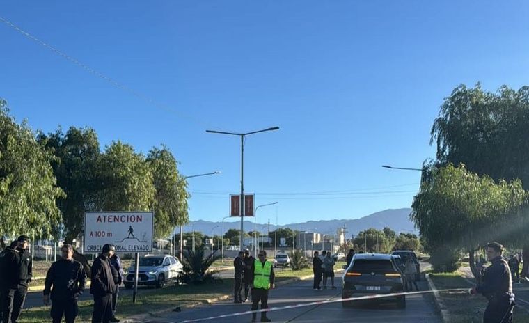 Una mujer sufrió un accidente fatal en Las Heras tras ser embestida por un automóvil.