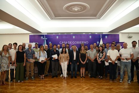 Cornejo presentò el programa Pioneros Cornejo presentò el programa Pioneros