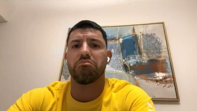 El Kun no se guardó nada. Foto: Captura