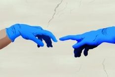 El dilema del contacto físico en la era del coronavirus.