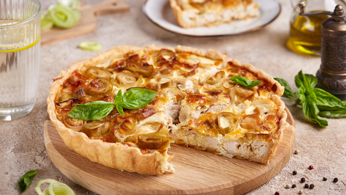 Aprendé a hacer con esta receta una deliciosa tarta de puerros casera