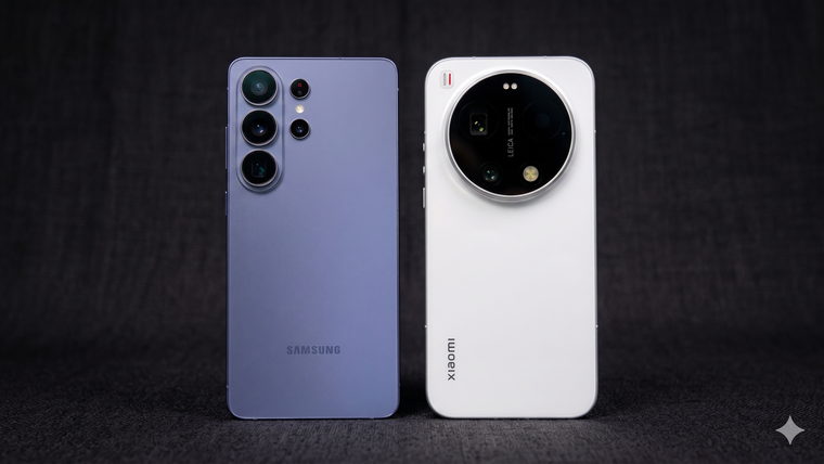 Samsung Galaxy S26 Ultra y Xiaomi 17 Ultra.
