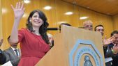 Alejandra García asumió al frente del Colegio de la Abogacía de la Capital y reclamó una justicia más eficiente Alejandra García asumió al frente del Colegio de la Abogacía de la Capital y reclamó una justicia más eficiente