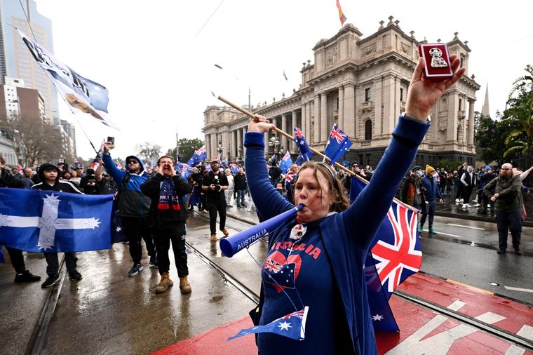protestas marcha australia