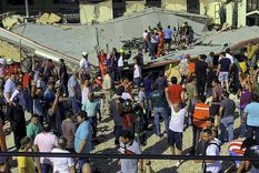 iglesia tragedia México La tragedia en México, tras el derrumbe del techo de la iglesia. Foto: Efe.